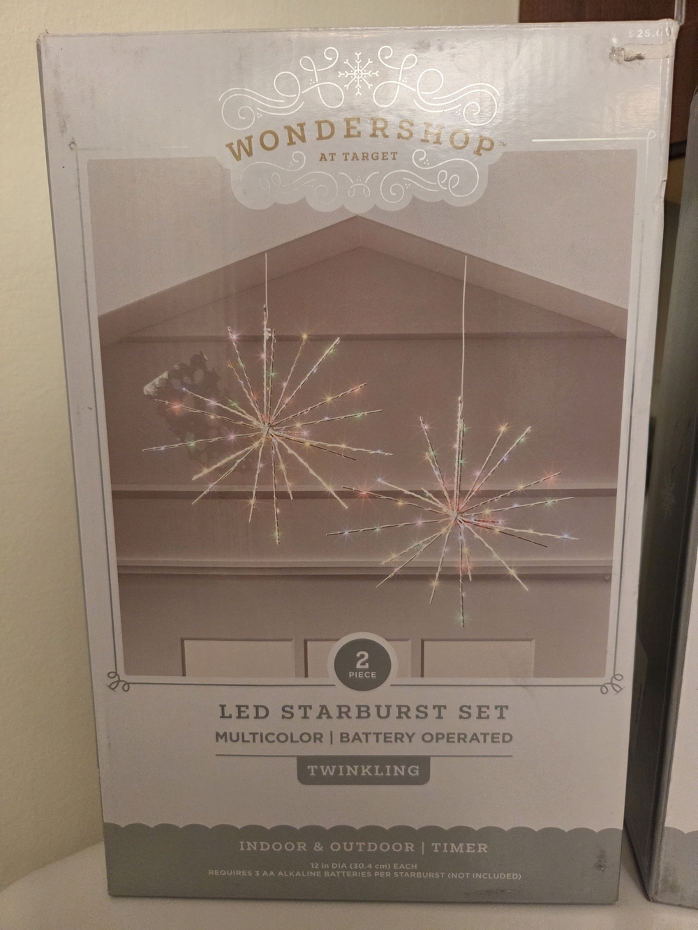Wondershop Multicolor LED Starburst Hanging Lights - 2 Piece